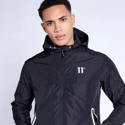 11 Degrees Anorak in Black