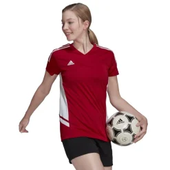 adidas 2022 2023 Condivo Jersey Top Ladies in Red