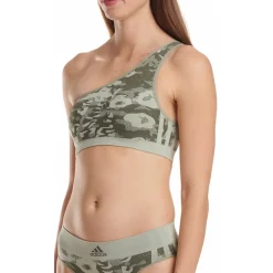 adidas 720 Degree Stretch Asymmetric Bra in Multi