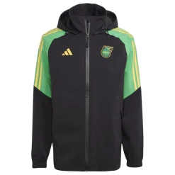adidas Jamaica Condivo 22 Rain Jacket in Black