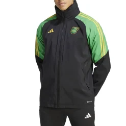 adidas Jamaica Condivo 22 Rain Jacket in Black