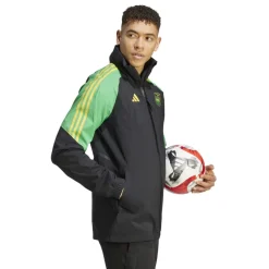 adidas Jamaica Condivo 22 Rain Jacket in Black