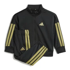 adidas 3 Stripe Essentials Climacool Track Suit Infants in Black
