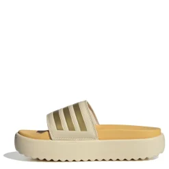 adidas Adilette Platform Slides in Multi