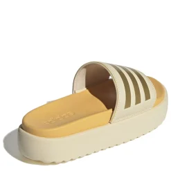 adidas Adilette Platform Slides in Multi