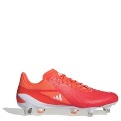 adidas Adizero Rs15 Ultimate Soft Ground Rugby Boots in Red