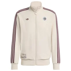 adidas Ajax Originals Icon Tracksuit Top Adults in White