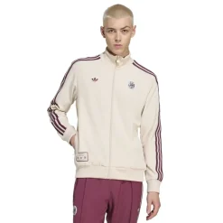 adidas Ajax Originals Icon Tracksuit Top Adults in White