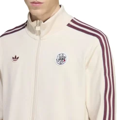 adidas Ajax Originals Icon Tracksuit Top Adults in White