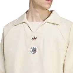 adidas Ajax Originals Icon Drill Top Adults in White