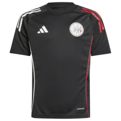 adidas Ajax Training Top 2025 2026 Juniors in Black
