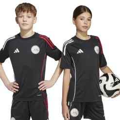 adidas Ajax Training Top 2025 2026 Juniors in Black