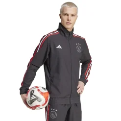 adidas Ajax Ts Jacket M in Black