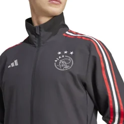 adidas Ajax Ts Jacket M in Black