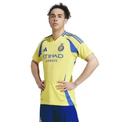 adidas Al Nassr Home Shirt 2024 2025 Adults in Yellow
