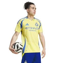 adidas Al Nassr Home Shirt 2024 2025 Adults in Yellow