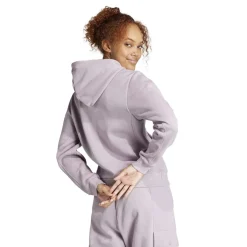 adidas All Szn FulL-Zipullover Hoody in Purple