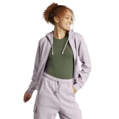 adidas All Szn FulL-Zipullover Hoody in Purple