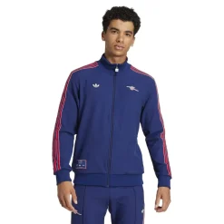 adidas Arsenal 2025 Icon Retro Jacket Adults in Blue