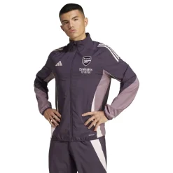 adidas Arsenal Anthem Jacket 2024 2025 Adults in Blue