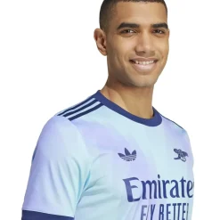 adidas Arsenal Third Shirt 2024 2025 Adults in Blue