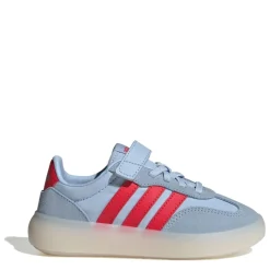 adidas Barreda Low Top Flat Heel Sneakers in Blue
