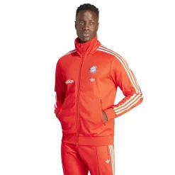 adidas Bayern Munich Beckenbauer Track Top Adults in Red