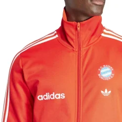 adidas Bayern Munich Beckenbauer Track Top Adults in Red