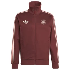 adidas Bayern Munich Originals Tracksuit Top Adults in Red