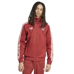 adidas Bayern Munich Originals Tracksuit Top Adults in Red