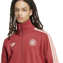 adidas Bayern Munich Originals Tracksuit Top Adults in Red