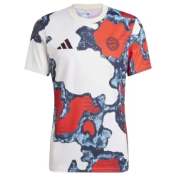 adidas Bayern Munich Prematch Shirt 2024 2025 Adults in Red