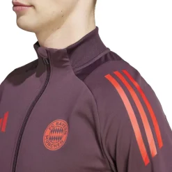 adidas Bayern Munich Training Jacket 2024 2025 Adults in Purple