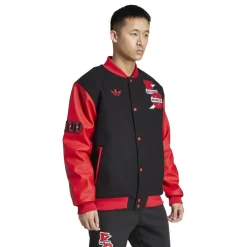 adidas Bayern Munich Vrct Jacket Adults in Black