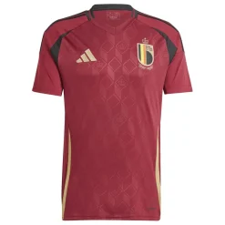 adidas Belgium Home Shirt 2024 Adults in Red
