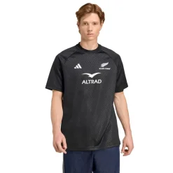 adidas Black Ferns Supporters T-Shirt 2025 Adults in Black