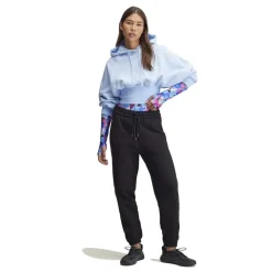 adidas by Stella McCartney Cropped Hoodie in Blue