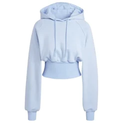 adidas by Stella McCartney Cropped Hoodie in Blue