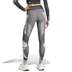 adidas by Stella McCartney Graphic Print Yoga Leggings in Grey