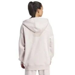 adidas by Stella McCartney Hooded Relaxed Fit Long Sleeve Sweatshirt in Pink