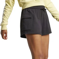 adidas Cargo Shorts with Utility Pocket in Black