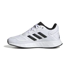 adidas Childrens Duramo 10 Trainers in White Black