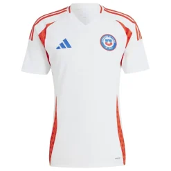 adidas Chile Away Shirt 2024 Adults in White