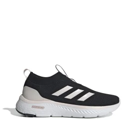 adidas Cloudfoam Low Top Three Stripes Sneakers in Black