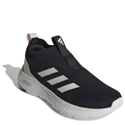 adidas Cloudfoam Low Top Three Stripes Sneakers in Black