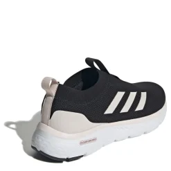 adidas Cloudfoam Low Top Three Stripes Sneakers in Black