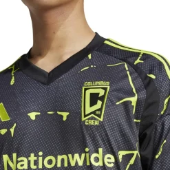 adidas Columbus Crew Away Shirt 2024 2025 Adults in Black