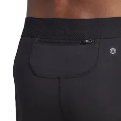 adidas Compression Fit Running Athletic Pants in Black