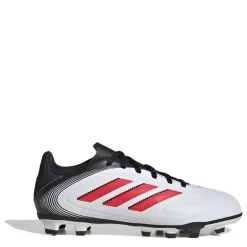 adidas Copa Pure 3 Club Junior Firm Ground Football Boots in White
