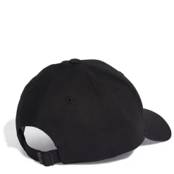 adidas Cotton Twill Baseball Cap in Black